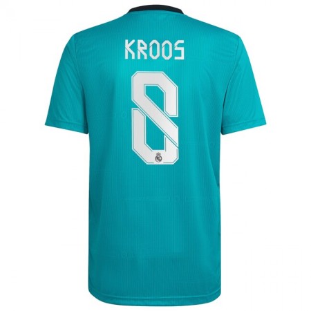 Real Madrid Toni Kroos 8 Tredje Fotballdrakt 2021-2022 Kortermet